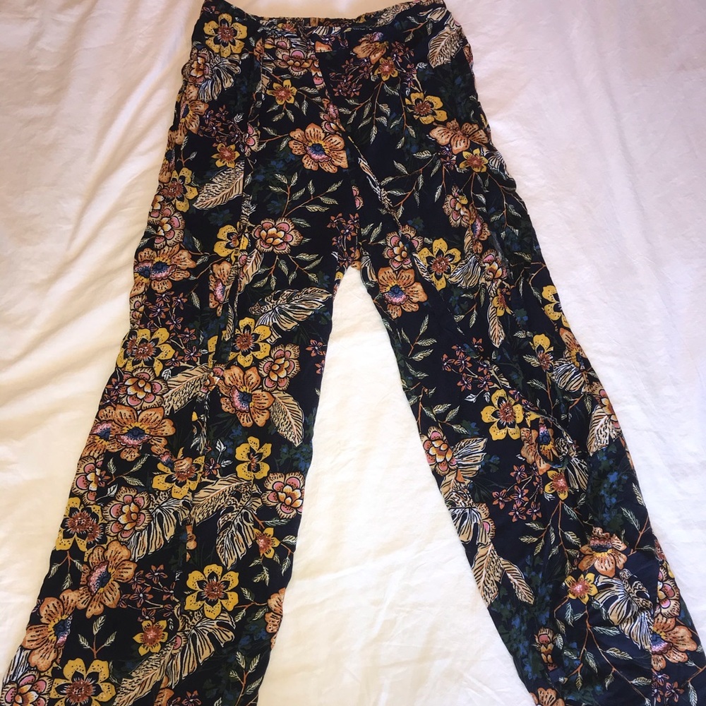 Flowy Flower Pants